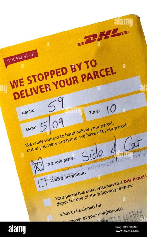 DHL Parcel UK ServicePoint