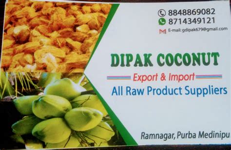 DIPAK COCONUT EXPORT AND IMPORT