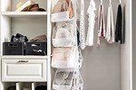 DIY Hanging Closet Organizer