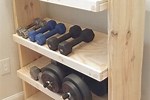DIY Home Gym Storage