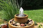 DIY Mini Garden Fountains