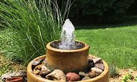 DIY Mini Garden Fountains