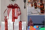 DIY Outdoor Christmas Light Decorations