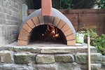 DIY.pizza Oven Outside
