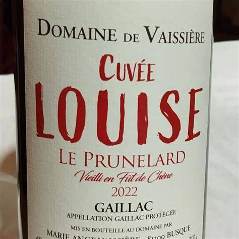 DOMAINE DE VAISSIERE à Busque