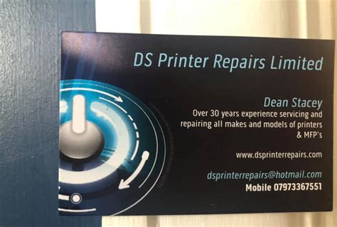 DS Printer Repairs Ltd