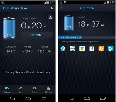 DU Battery Saver app for asus zenfone 5
