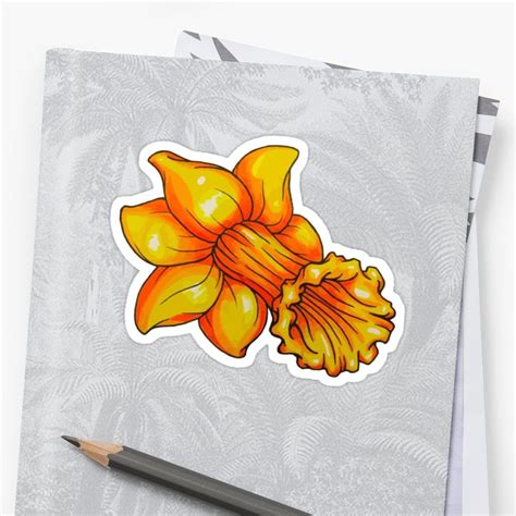 Daffodils Sticker Work
