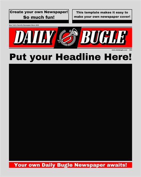 Daily Bugle Template
