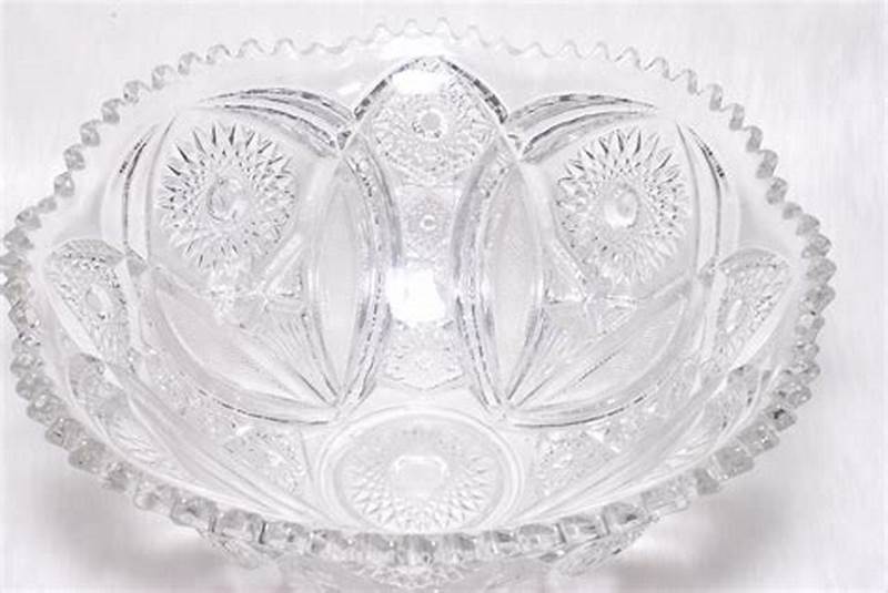 Daisy Button Pattern Glass