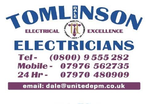 Dale Tomlinson Approved Electrician United Epm Group
