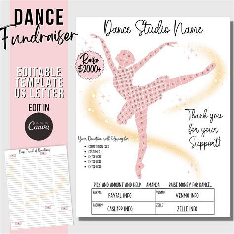 Dance Fundraiser Template Free