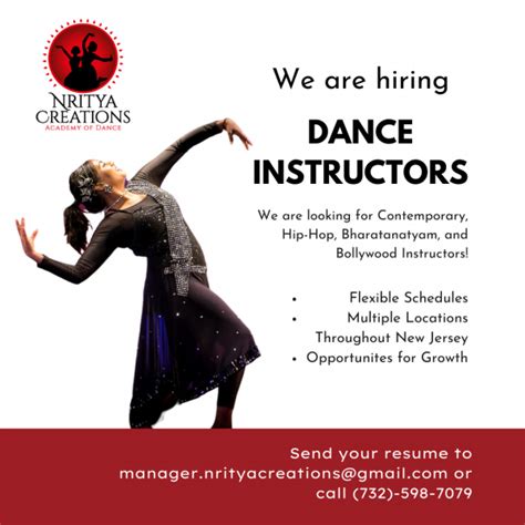 Dance instructor (choreographer)