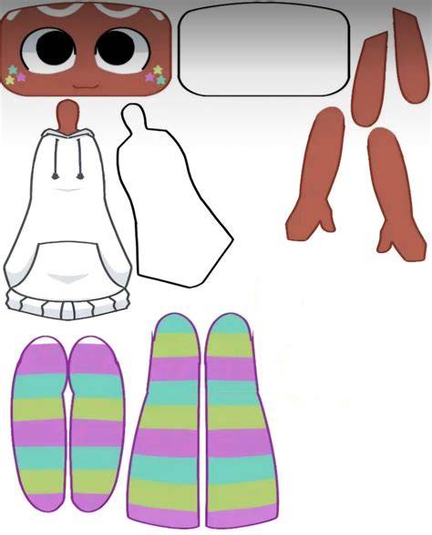 Dandys World Doll Template