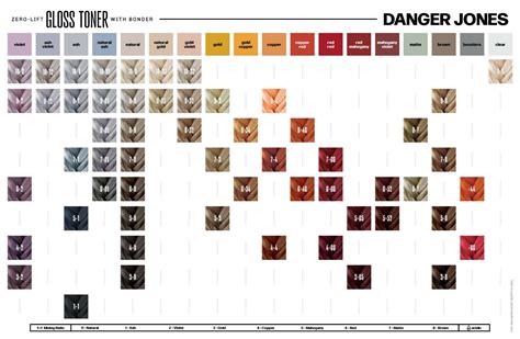 Danger Jones Color Chart Toner