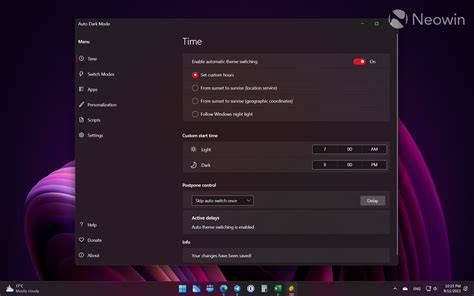 Dark Mode