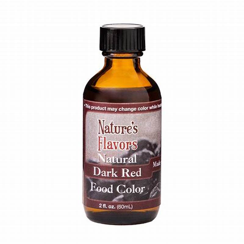 Dark Red Food Coloring Mix