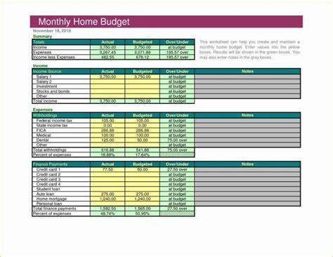 Dave Ramsey Budget Template Excel