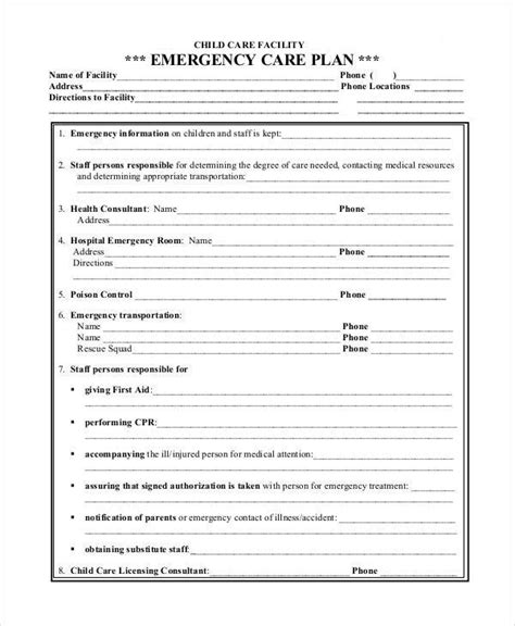 Daycare-Emergency-Preparedness-Plan-Template
