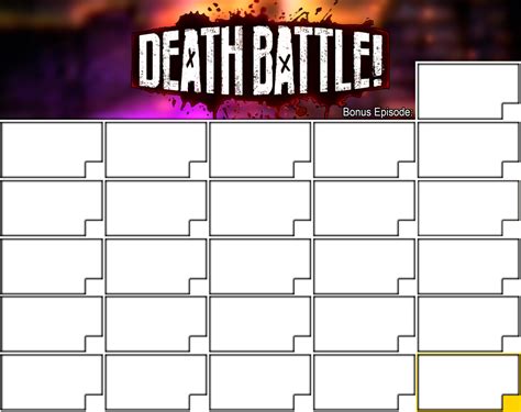 Death Battle Template Deviantart