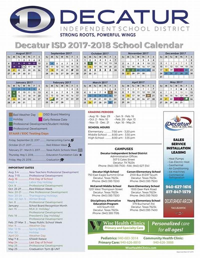 Decatur Isd Calendar