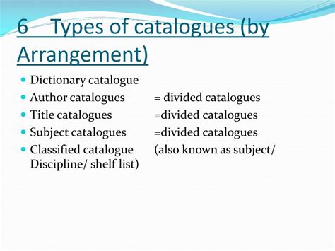 Define Catalogue In Library