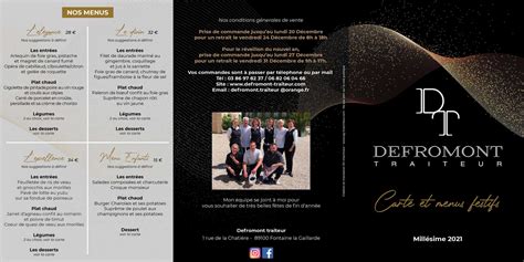 Defromont traiteur à Saligny