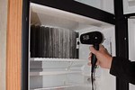 Defrosting a Modern Fridge with a Hair Dryer