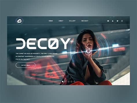 Dekoy Website Design