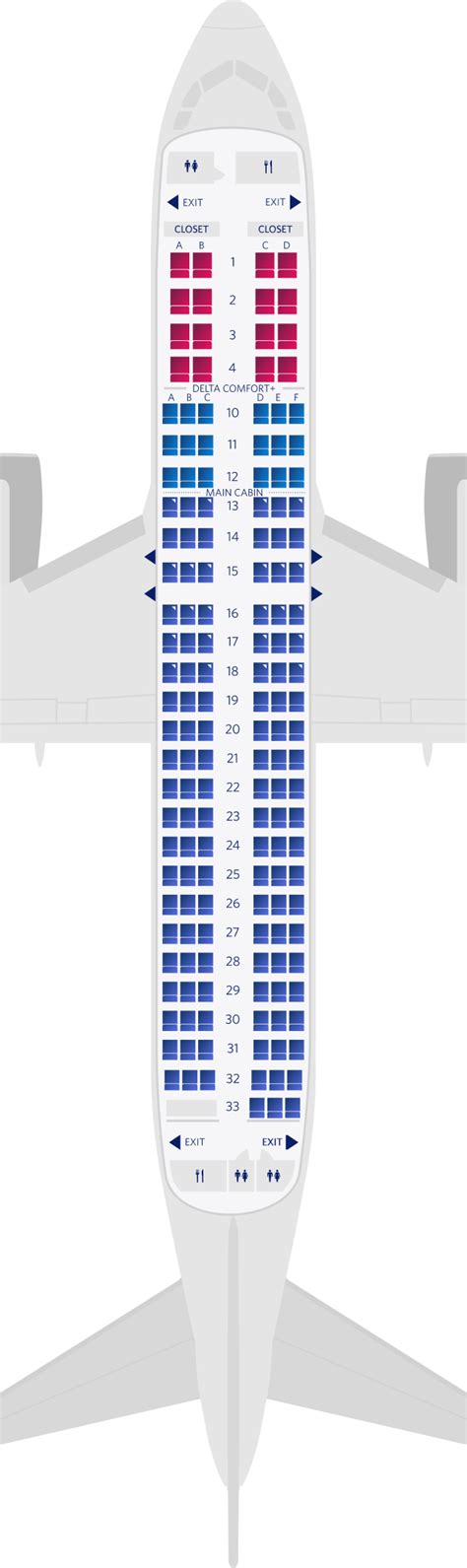 Delta A320 Seat Chart