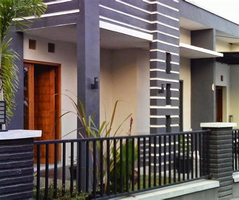 desain pilar teras rumah minimalis