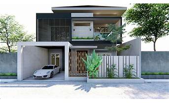 desain rumah minimalis 9x9