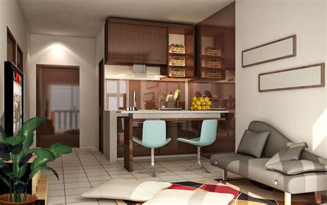 desain rumah tanpa ruang tamu yang menyatu dengan ruang makan