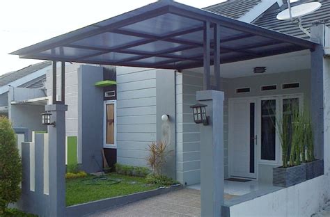 desain teras dengan atap transparan
