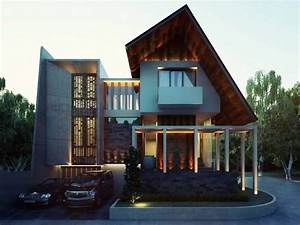 desain fasad eksterior rumah 6x15 modern
