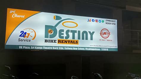 Destiny Bike Rentals in Vizag
