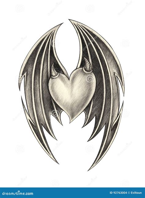 Devil Heart Tattoo