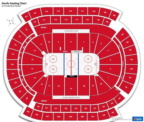 Devils Hockey Seating Chart