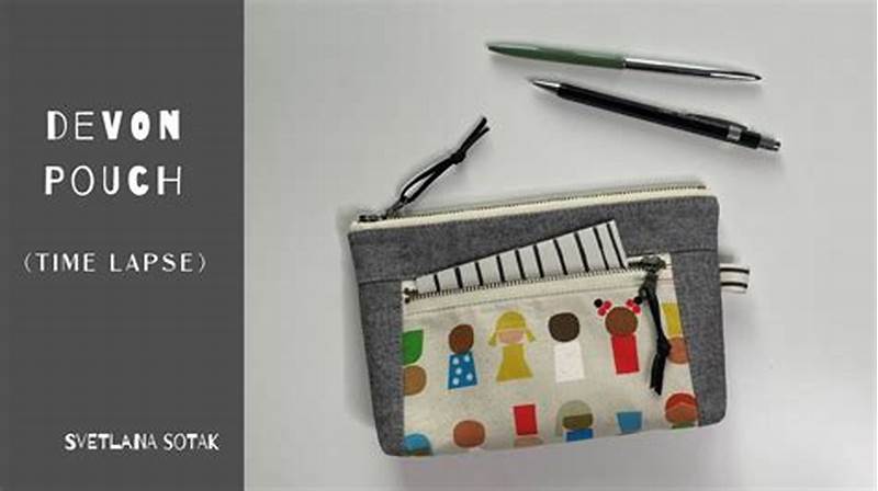 Devon Pouch Pattern