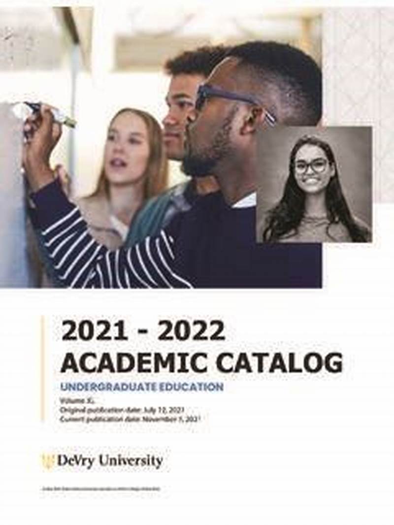 Devry Program Catalog