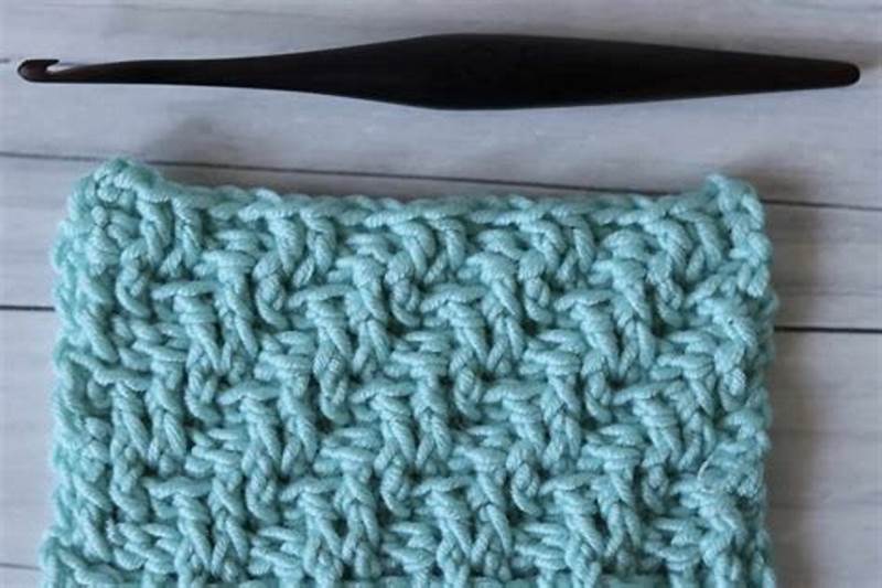 Diagonal Crochet Pattern