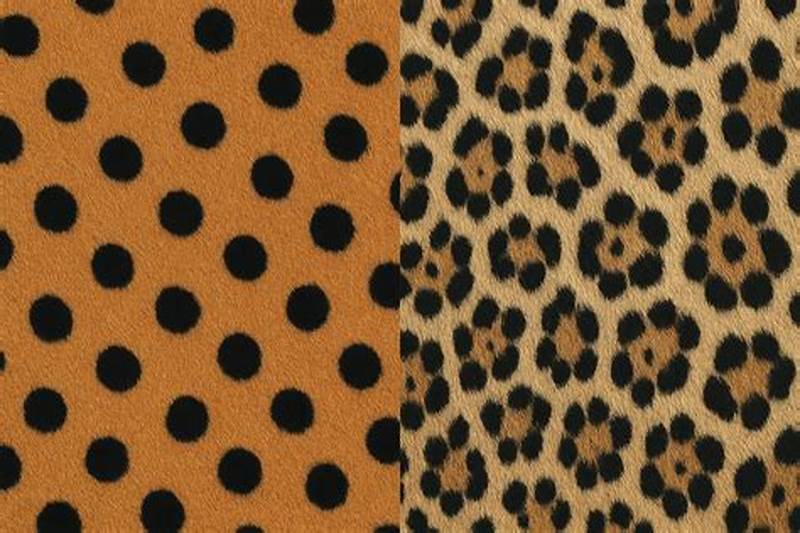 Difference Between Cheetah And Leopard Pattern
