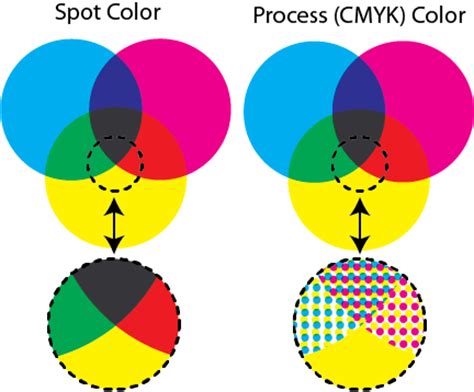 Kesimpulan perbedaan warna spot dan warna proses