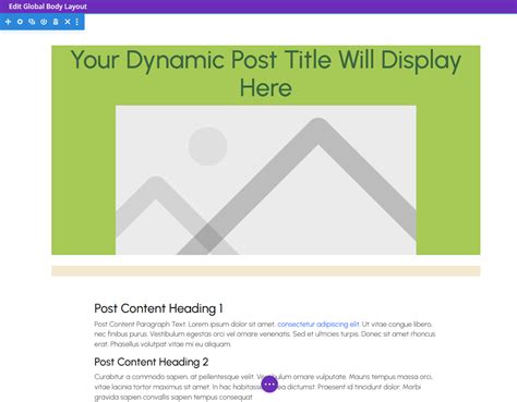 Different Divi Custom Post Type Template From Page