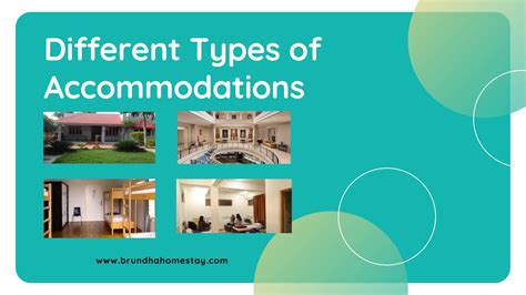 Different Types of Accommodation