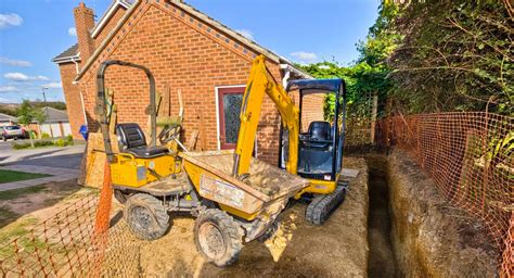 Digger and Driver Hire, Foundations,Excavation Mini Digger and Groundwork