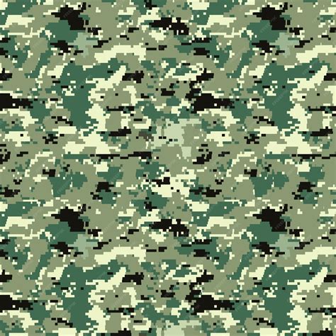 Digital Camouflage Template
