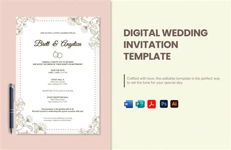 Digital Invitation Templates