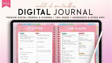 Digital Journal Template