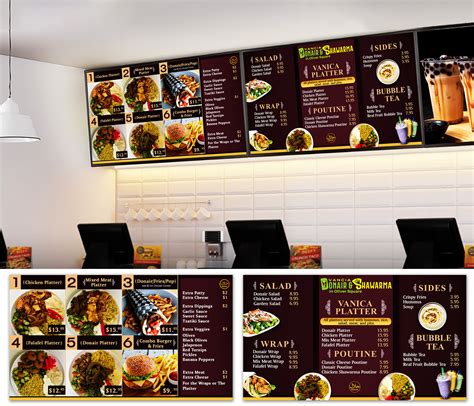 Digital Menu Boards Templates